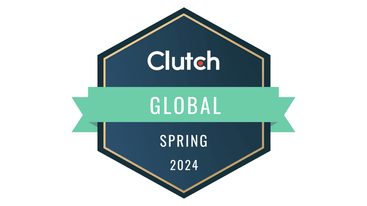 Clutch Global Award Badge Spring 2024