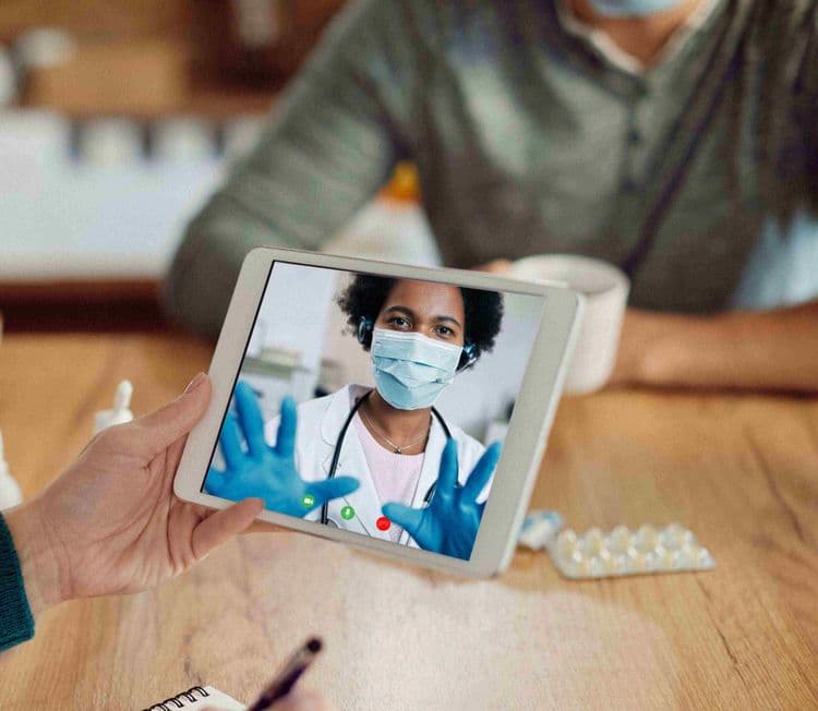 which is an example of telemedicine?